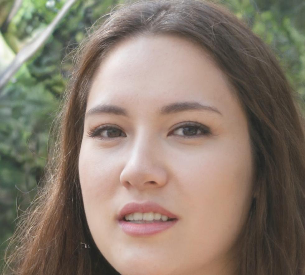 Retrato profesional de instructora experta en economía doméstica